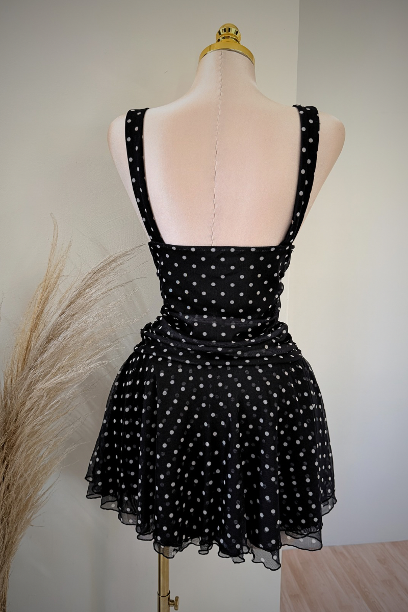 Vestido Lemon Polka Dots