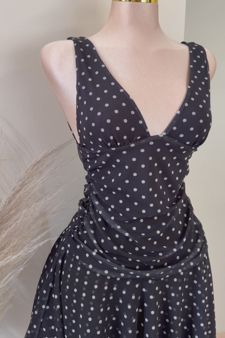 Vestido Lemon Polka Dots